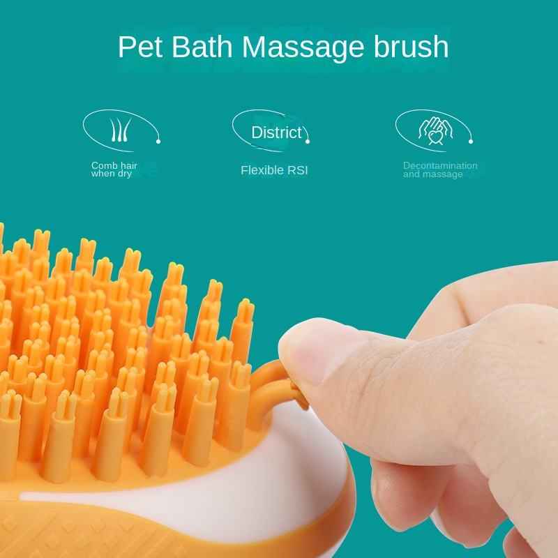 2-in-1 Pet SPA Massage and Bathing Brush