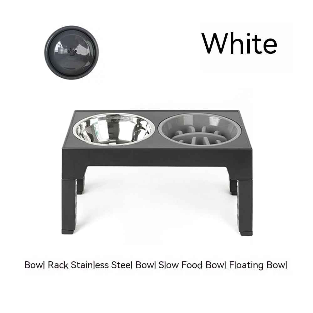 Elevated Dog Bowl - Raised Feeder for Neck Protection