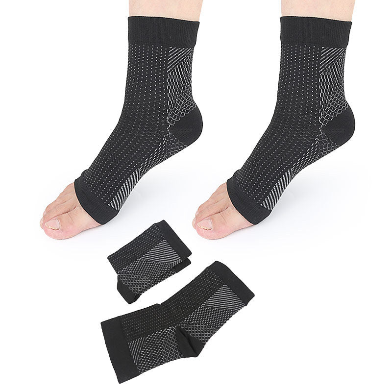 Compression Socks Foot Sleeve to Relieve Swelling Open Toe Socks Cycling Running Basketball Sports Socks Women Men