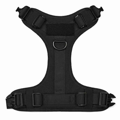 Military Tactical Dog Harness  Adjustable Pet Dog Back