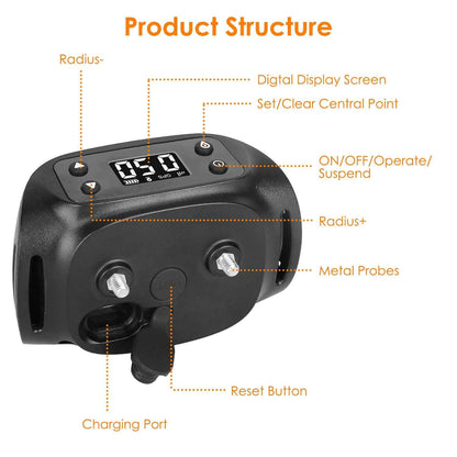 2 In 1 Waterproof Dog GPS Wireles, With 32-2887FT Radius, Fence Tracker Dog Collar