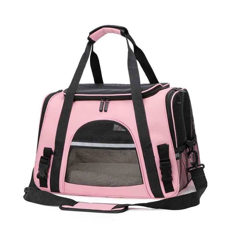 Portable One Shoulder Pet Carrier Bag for Small Dogs & Cats