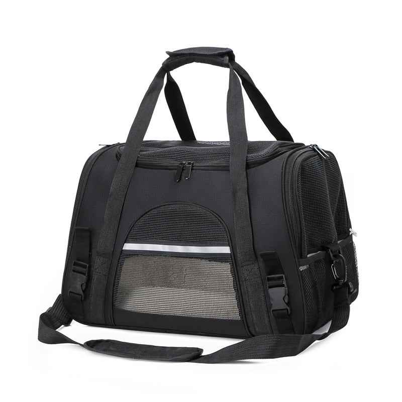 Portable One Shoulder Pet Carrier Bag for Small Dogs & Cats