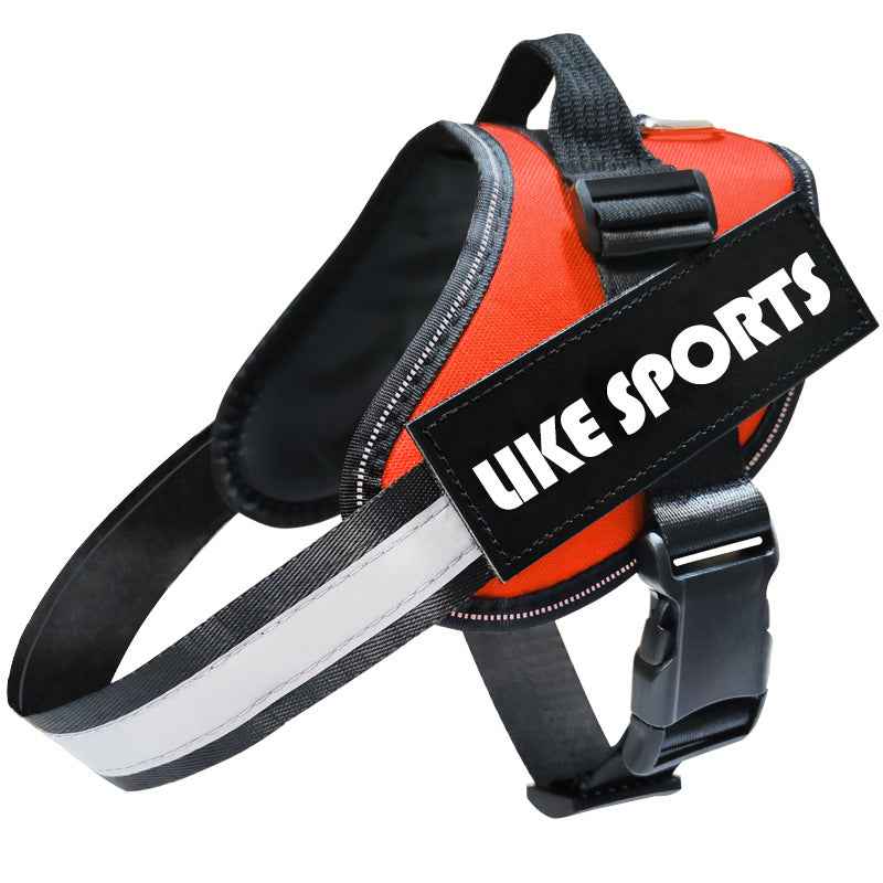 Reflective Dog Leash, Harness