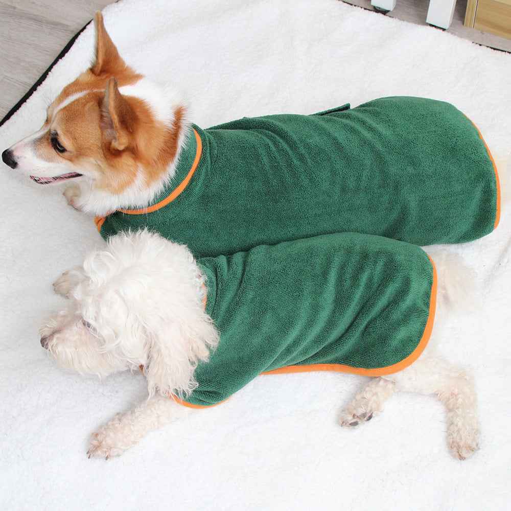 Pet Puppy Bathing Robe
