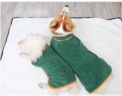 Pet Puppy Bathing Robe