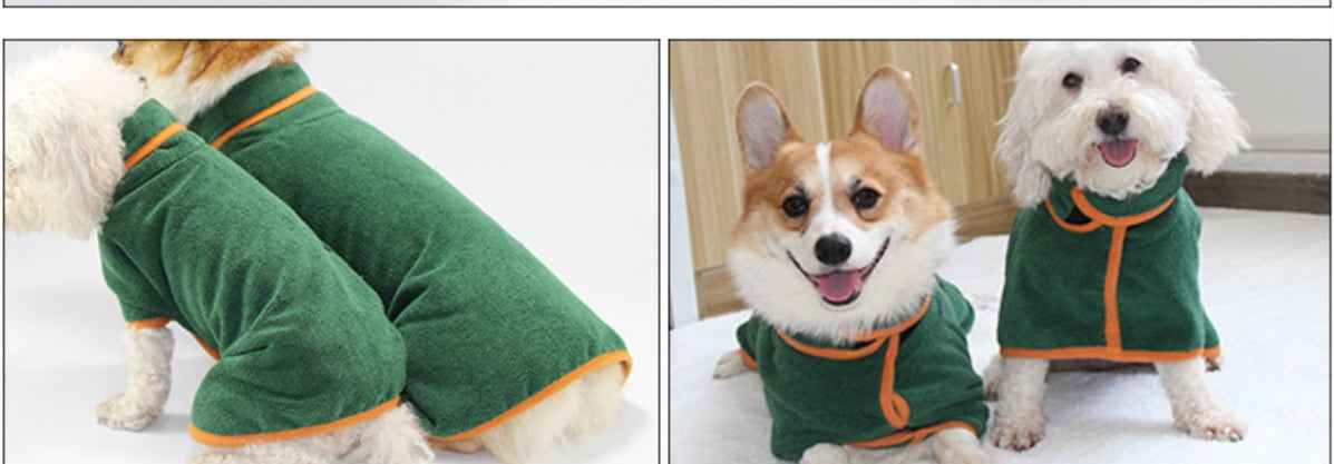 Pet Puppy Bathing Robe