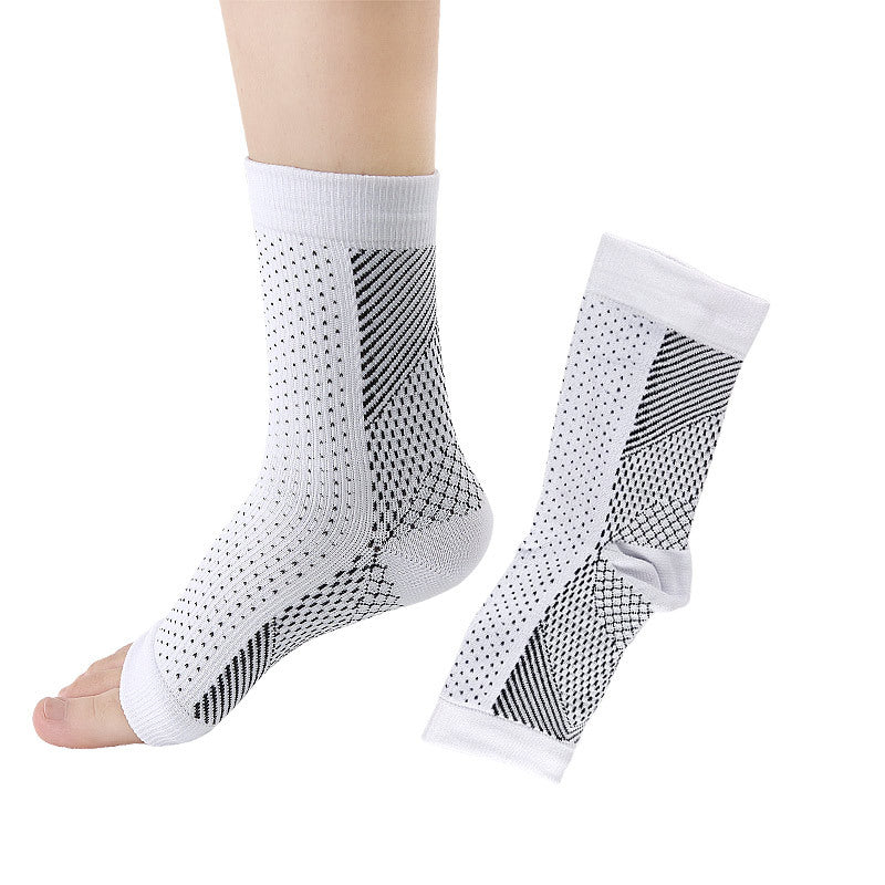 Compression Socks Foot Sleeve to Relieve Swelling Open Toe Socks Cycling Running Basketball Sports Socks Women Men
