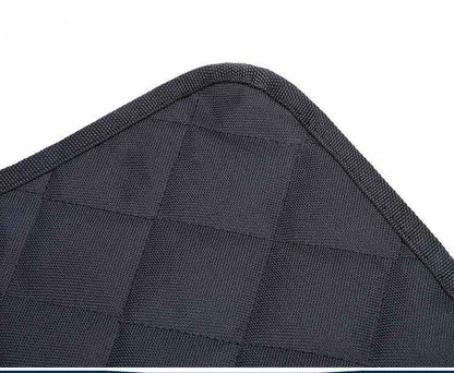 Dog Car Rear Seat Cover andSafety Protector With Seat Mat, Zipper And Pocket For Travel