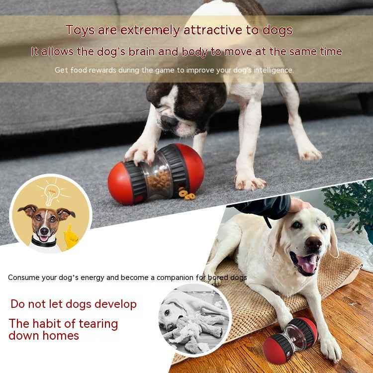Food Dispensing Dog Toy Tumbler to Increase Intelligence Pets Toy Pet Products
