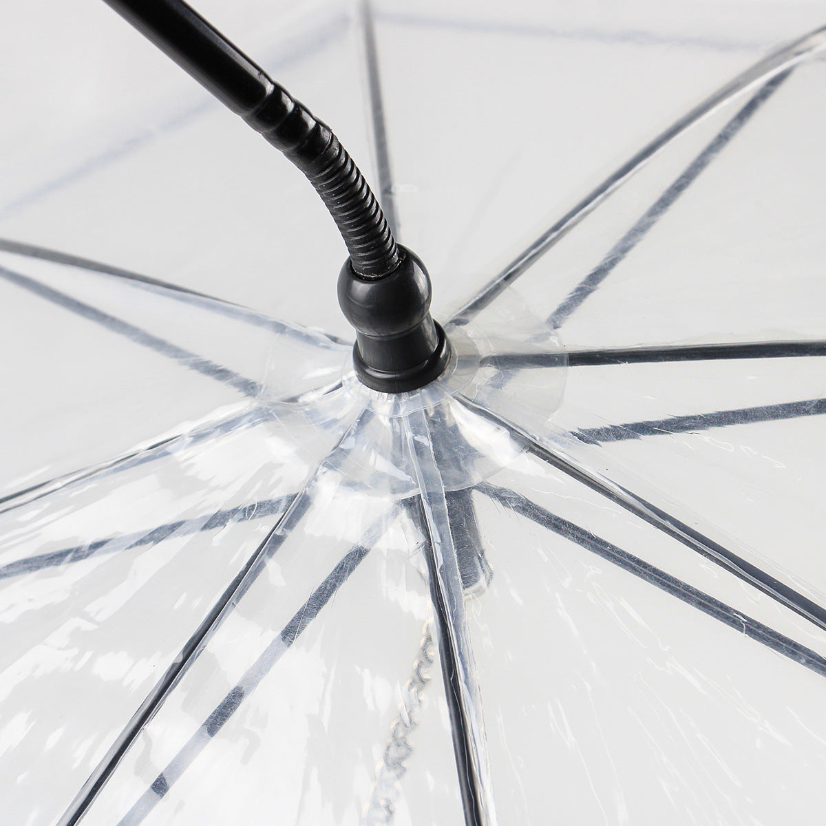 Adjustable Transparent Pet Umbrella for Dogs