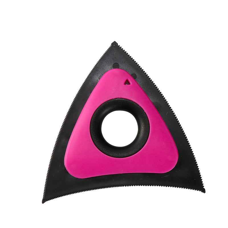Triangle Pet Hair Remover Brush - Dog & Cat Hair Cleaner