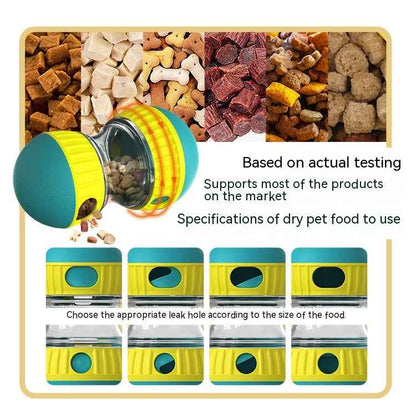 Food Dispensing Dog Toy Tumbler to Increase Intelligence Pets Toy Pet Products