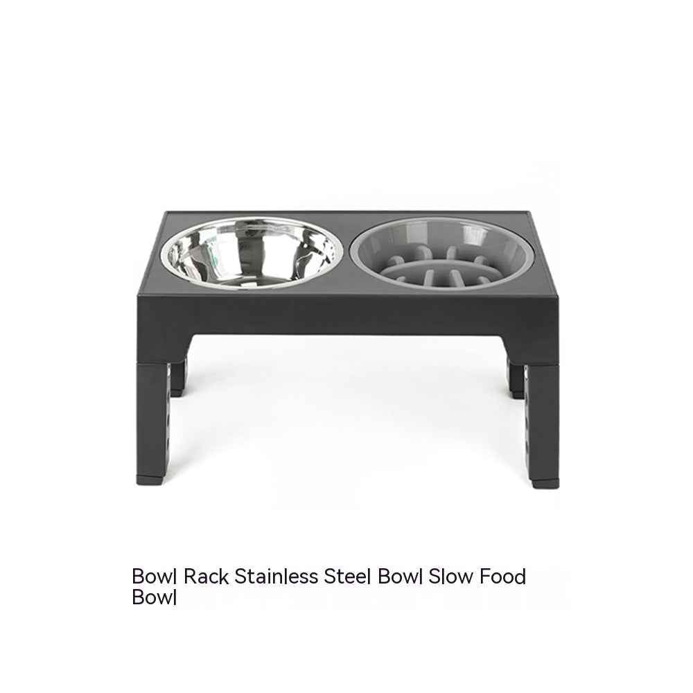 Elevated Dog Bowl - Raised Feeder for Neck Protection