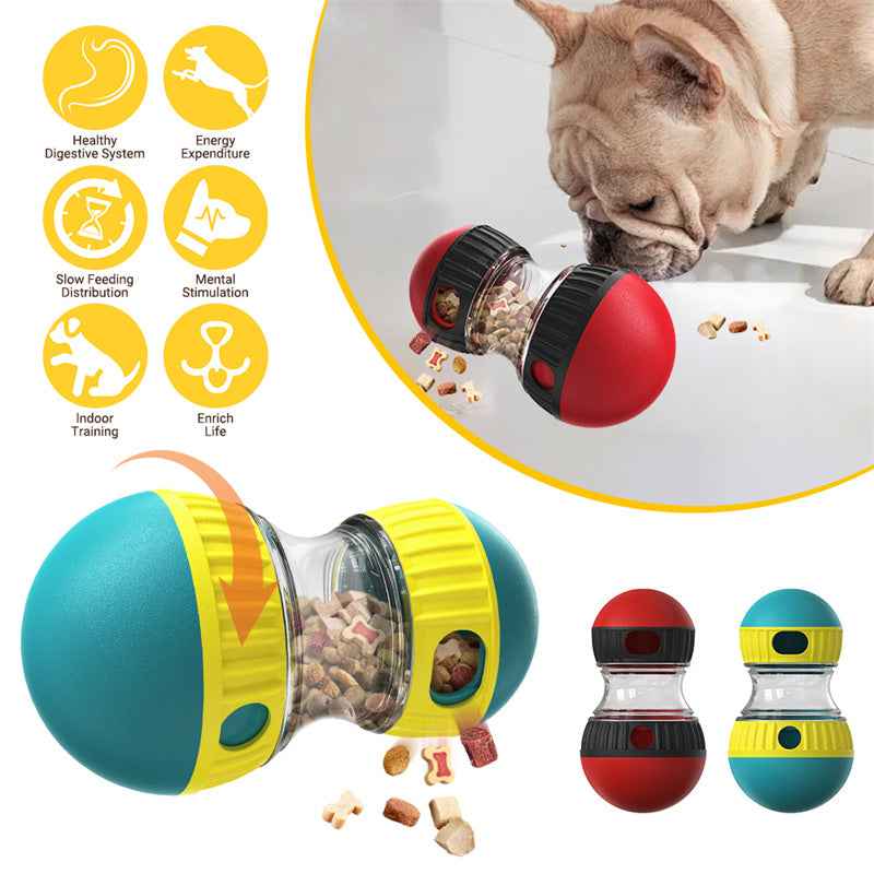Food Dispensing Dog Toy Tumbler to Increase Intelligence Pets Toy Pet Products