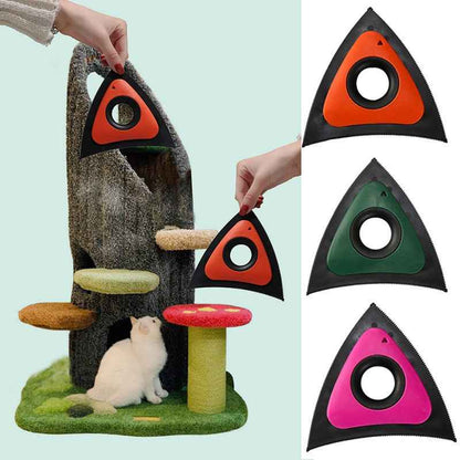 Triangle Pet Hair Remover Brush - Dog & Cat Hair Cleaner