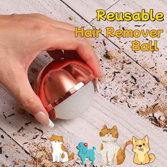 Reusable Pet Hair Remover Roller | Self-Cleaning Lint Roller for Dog & Cat Hair