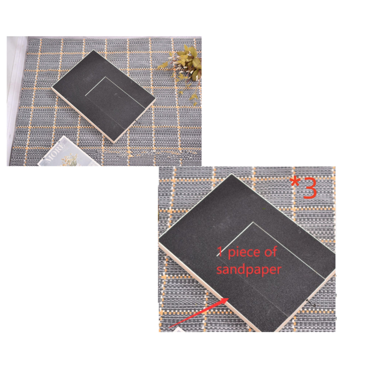 Solid Wood Dog Nail File Grooming Tool For Natural Nail Trimming And Maintenance