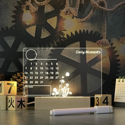 Creative USB Pet Note Board and Led Night Light