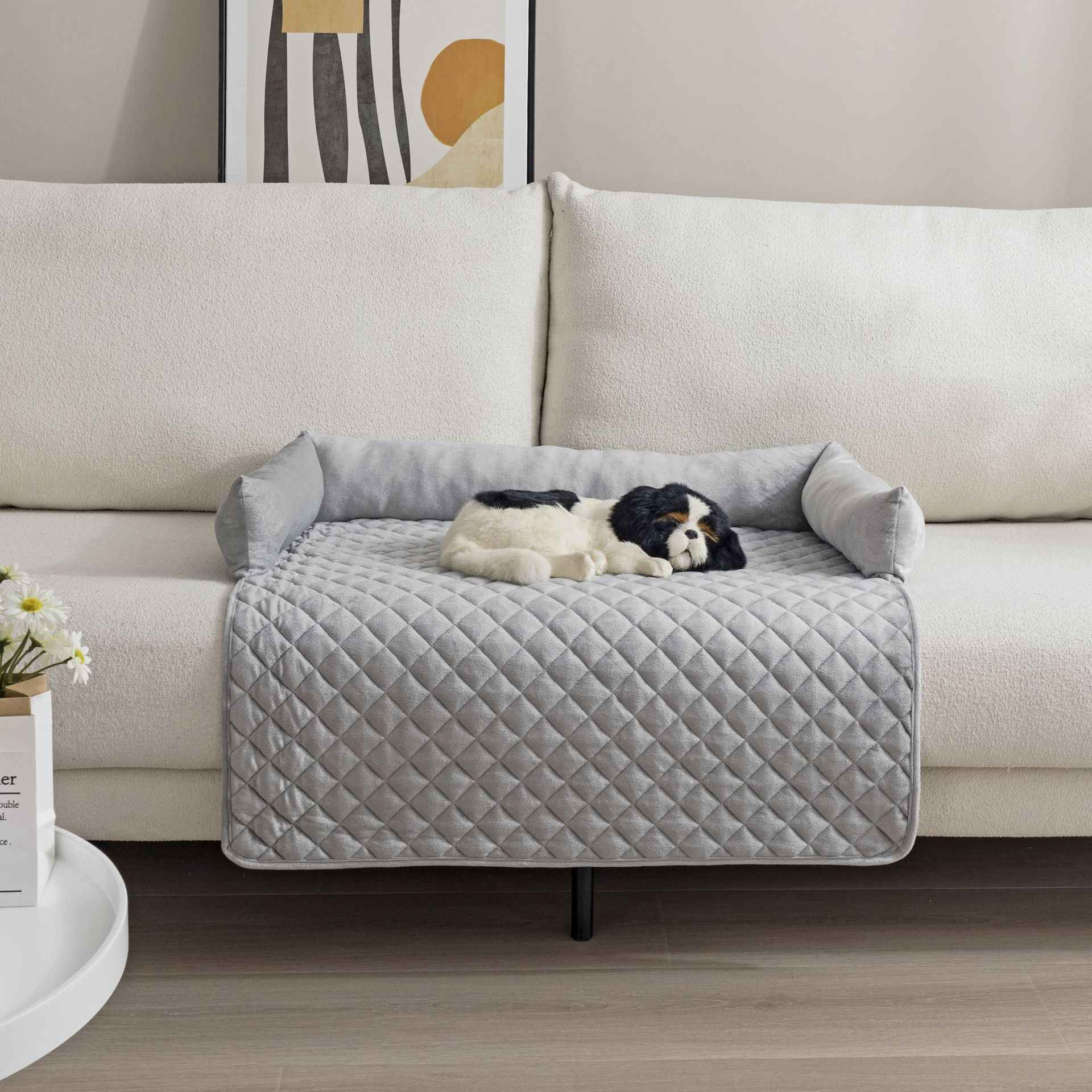 Plush Sofa Pet Nest Sleeping With Removable And Washable