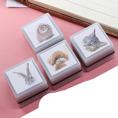 Custom Pet Portrait Stamp | Personalized Dog Photo Seal
