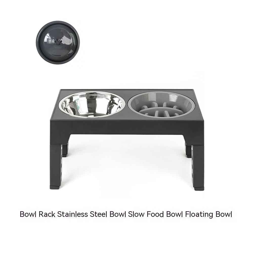 Elevated Dog Bowl - Raised Feeder for Neck Protection