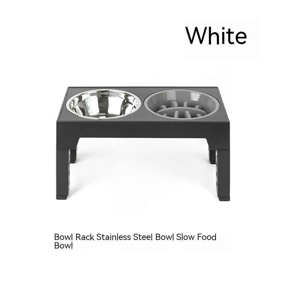Elevated Dog Bowl - Raised Feeder for Neck Protection