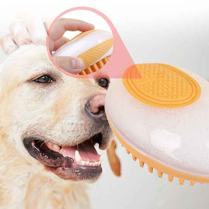 2-in-1 Pet SPA Massage and Bathing Brush