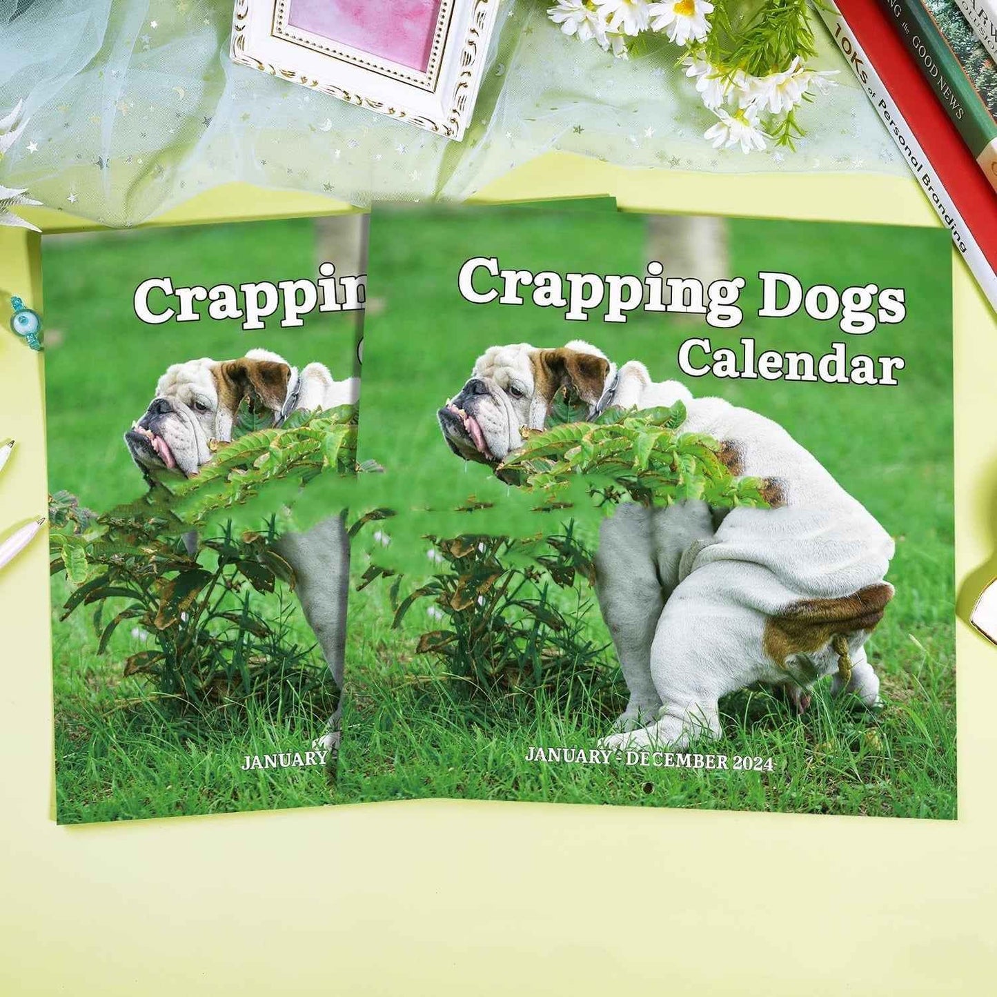 New Year Dog Poop Calendar