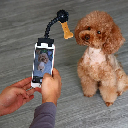 Mobile Phone Camera Holder Selfie Clip Pet Photography Tool Dog And Viewing Lens