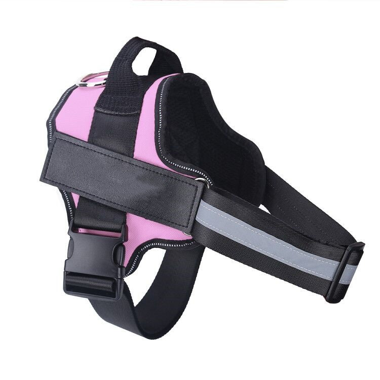Custom Personalized Reflective Dog Vest Harness with Handle