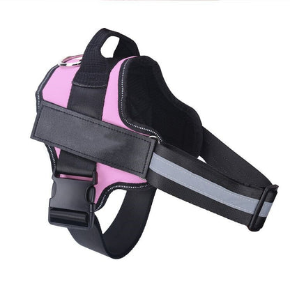 Custom Personalized Reflective Dog Vest Harness with Handle