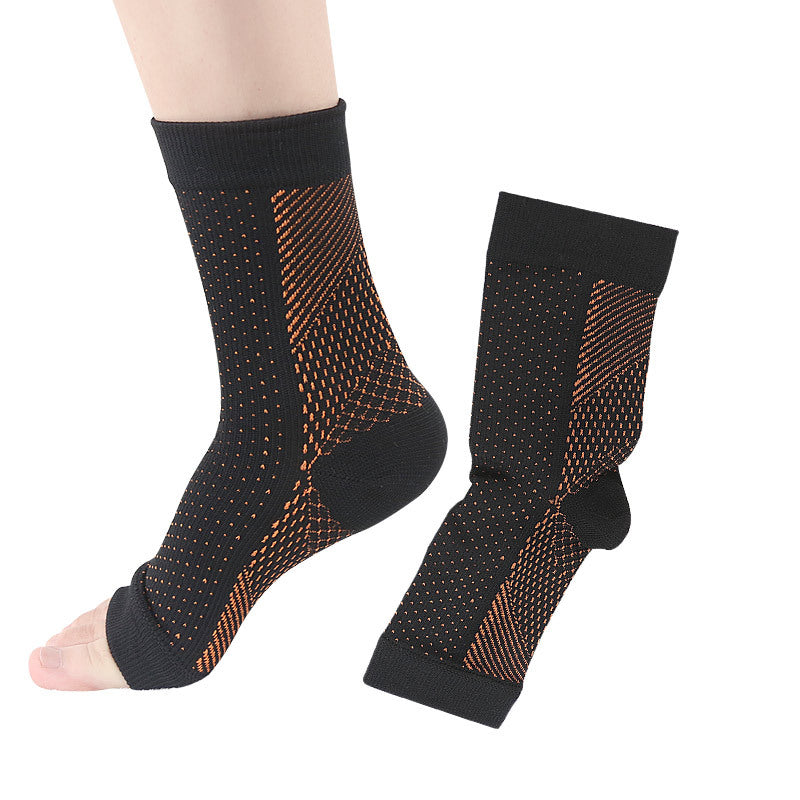 Compression Socks Foot Sleeve to Relieve Swelling Open Toe Socks Cycling Running Basketball Sports Socks Women Men