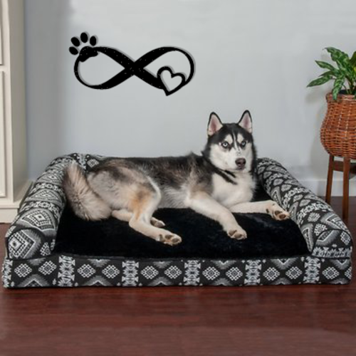 Infinity Paw Heart - Metal Wall Art - Bow Wow Wow WOW!!!