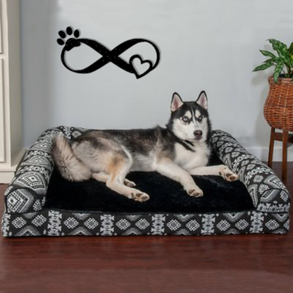 Infinity Paw Heart - Metal Wall Art - Bow Wow Wow WOW!!!