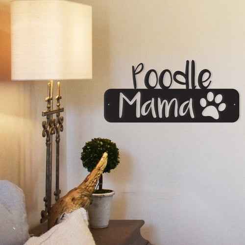Dog Mama - Metal Wall Art/Decor