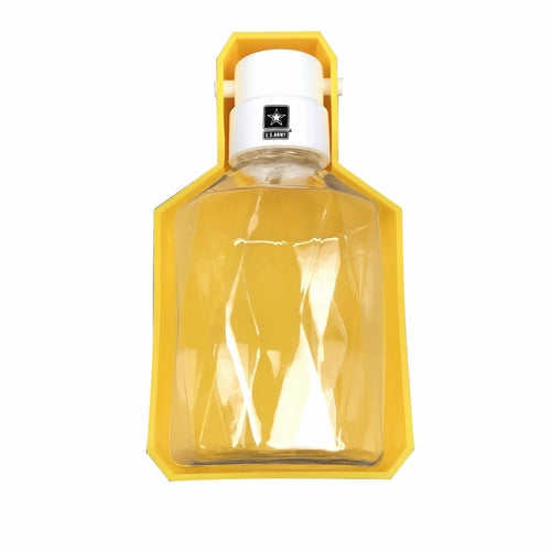US Army Dog Water Bottle - Military-Style Portable Pet Hydration Solution