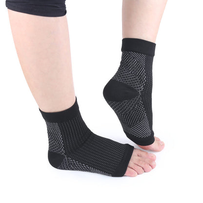 Compression Socks Foot Sleeve to Relieve Swelling Open Toe Socks Cycling Running Basketball Sports Socks Women Men