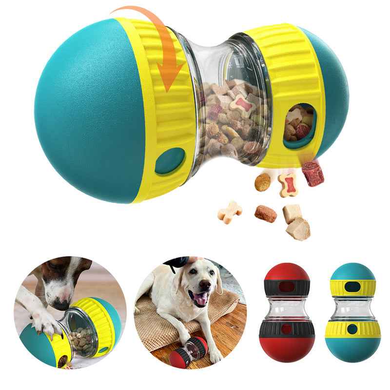 Food Dispensing Dog Toy Tumbler to Increase Intelligence Pets Toy Pet Products