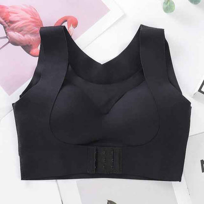 Posture Corrector Bra For Women  2-in-1 Breast Lifter & Back Support Front Closure Sports Shaper