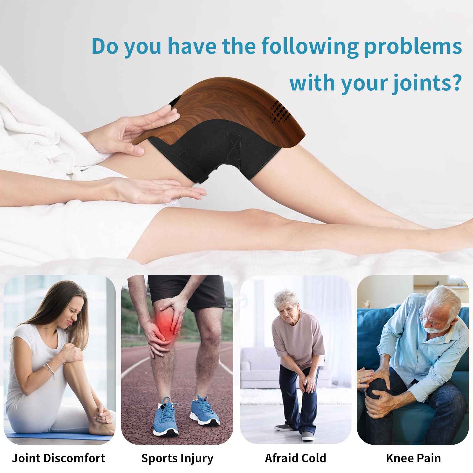 Multi-Functional Intelligent Rechargeable Home Knee Massager