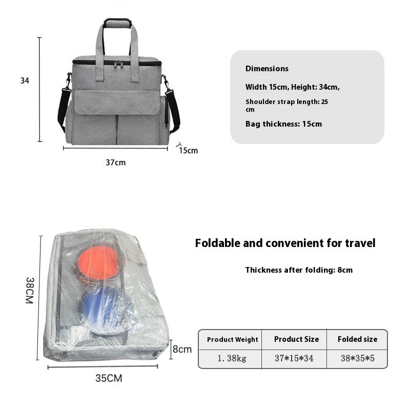 Convenient Large-capacity Dog Travel Bag/  Backpack Kit