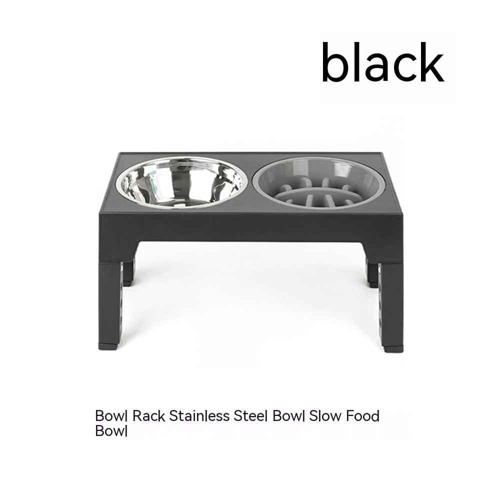 Elevated Dog Bowl - Raised Feeder for Neck Protection