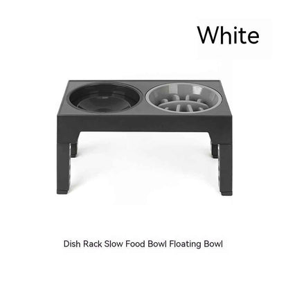 Elevated Dog Bowl - Raised Feeder for Neck Protection