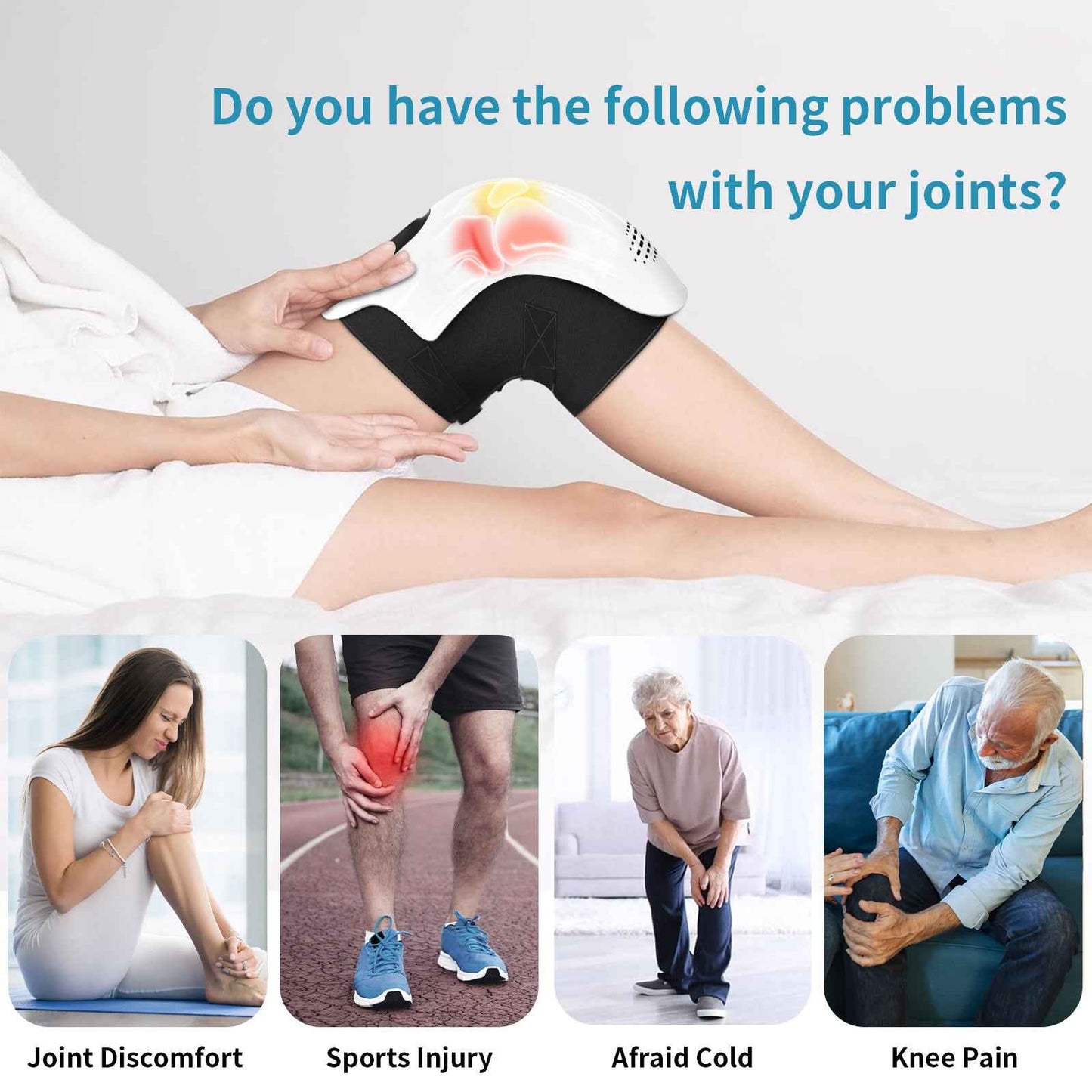 Multi-Functional Intelligent Rechargeable Home Knee Massager