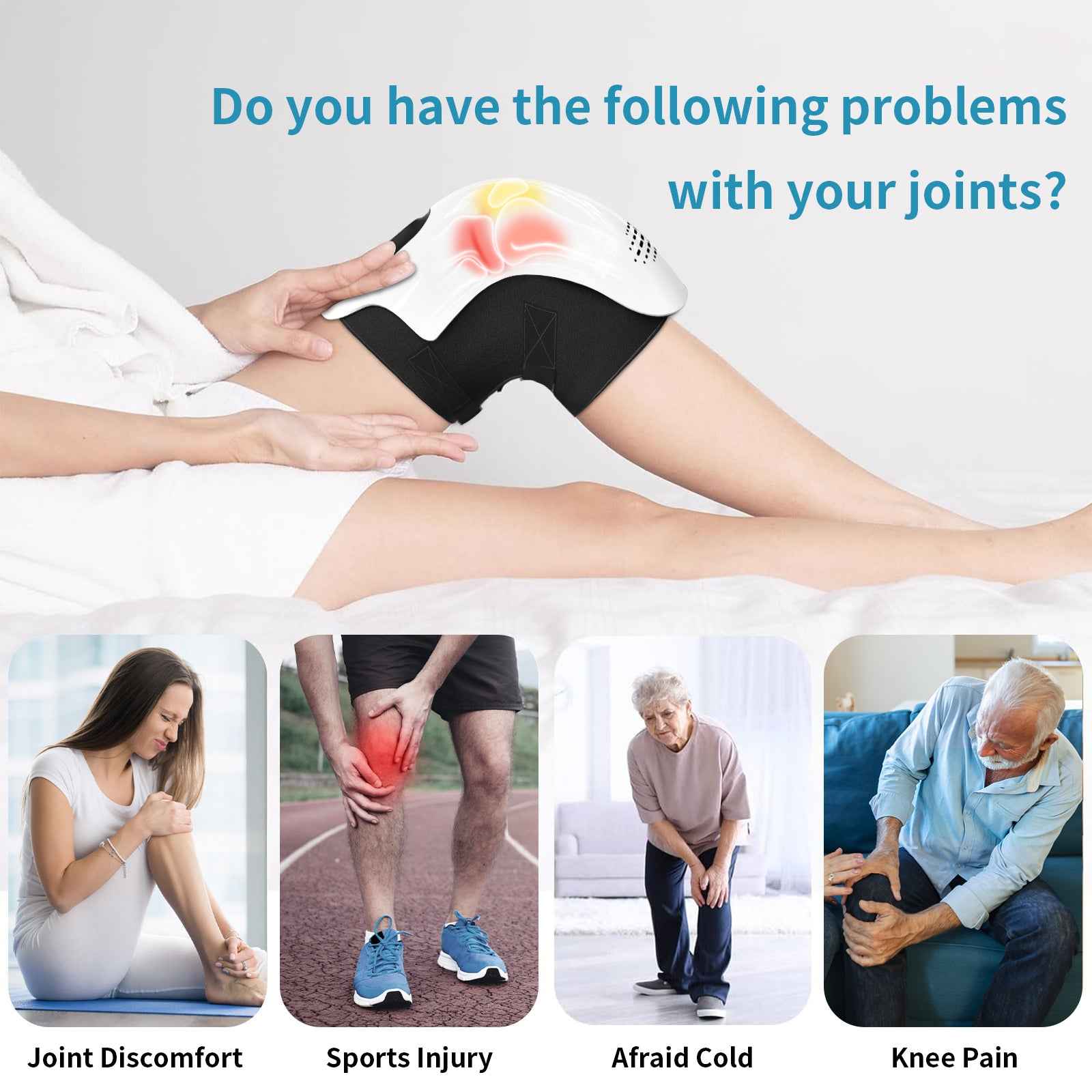 Multi-Functional Intelligent Rechargeable Home Knee Massager
