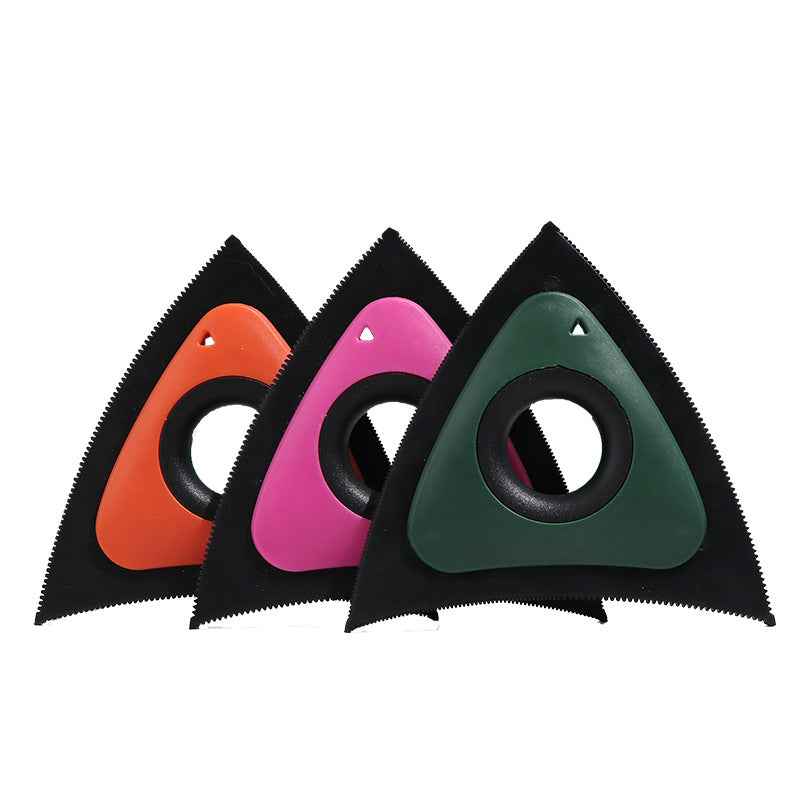 Triangle Pet Hair Remover Brush - Dog & Cat Hair Cleaner