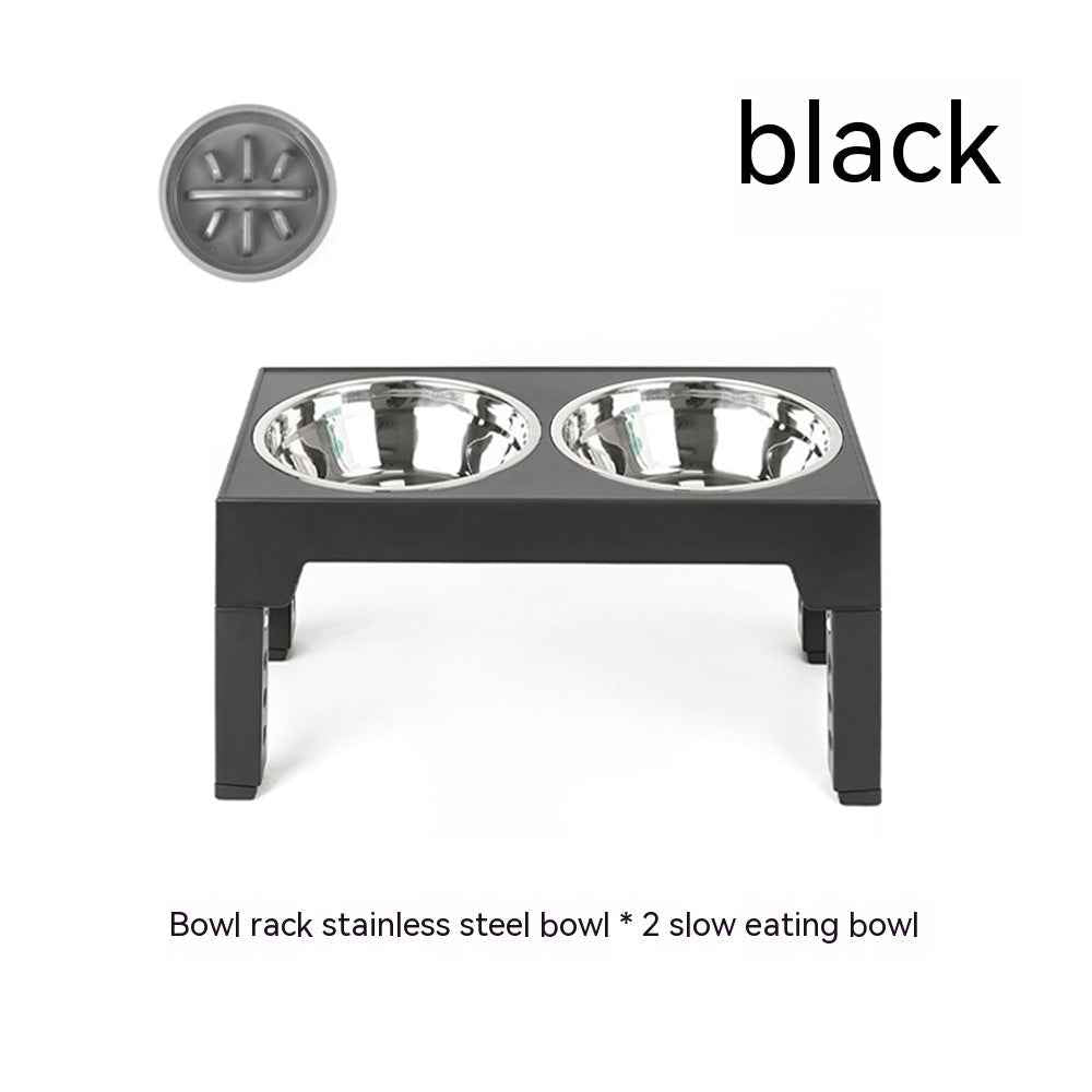 Elevated Dog Bowl - Raised Feeder for Neck Protection