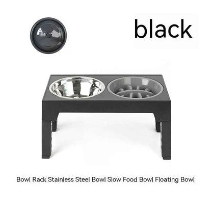 Elevated Dog Bowl - Raised Feeder for Neck Protection
