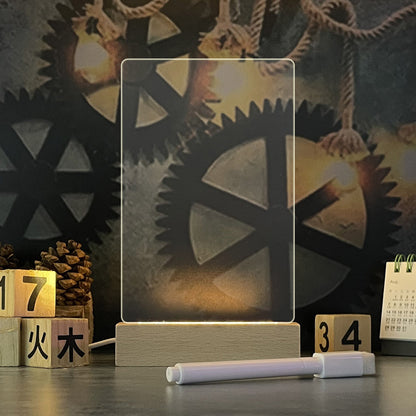 Creative USB Pet Note Board and Led Night Light